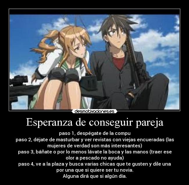 Esperanza de conseguir pareja -