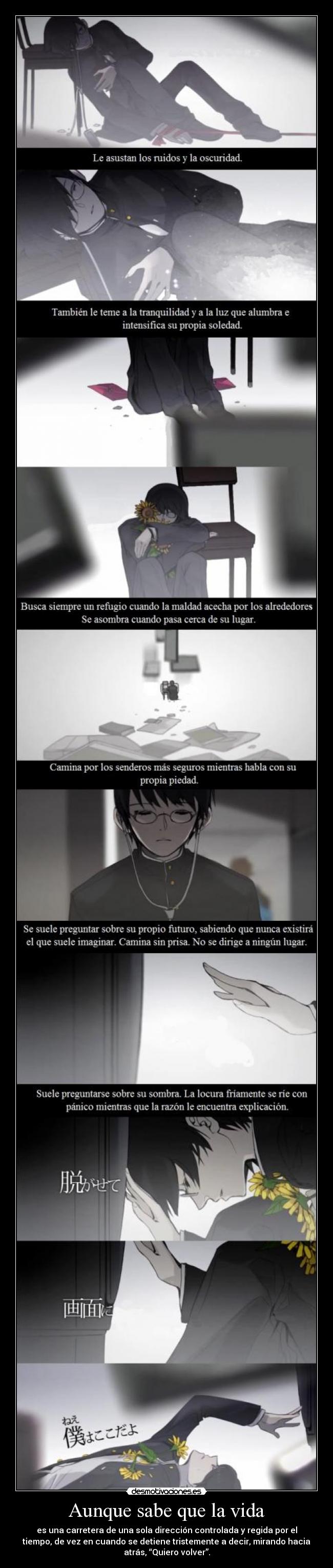 Aunque sabe que la vida - 