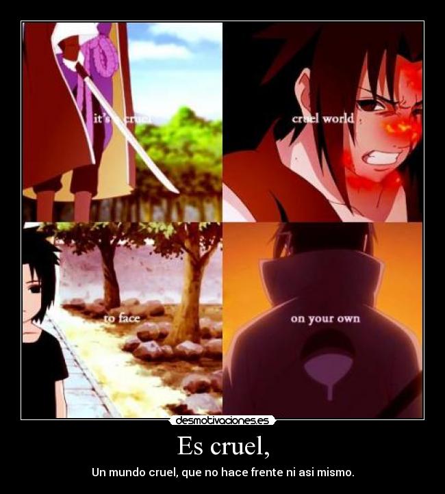 carteles naruto desmotivaciones