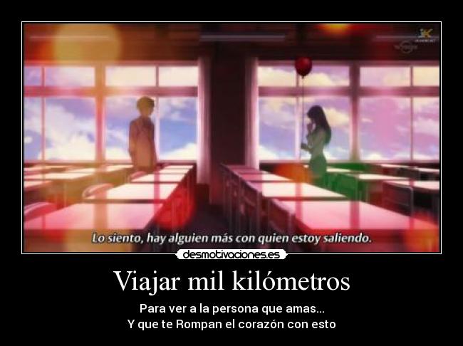 Viajar mil kilómetros - 