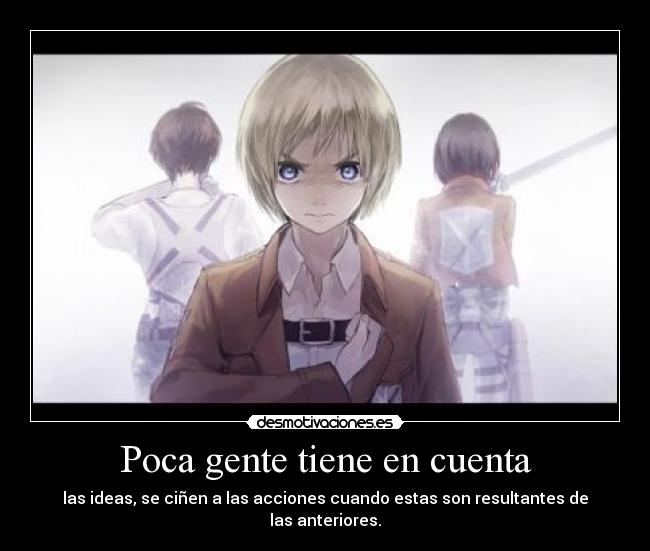 Poca gente tiene en cuenta -