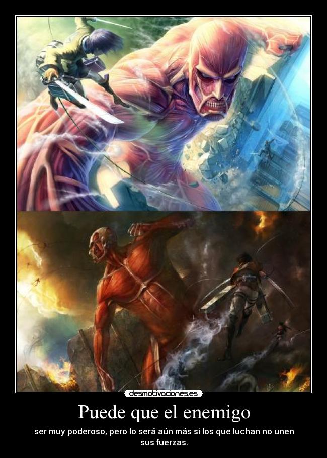 Puede que el enemigo -