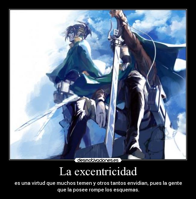 La excentricidad -