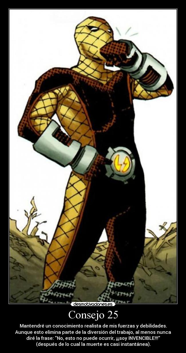 carteles consejosparasupervillanos desmotivaciones