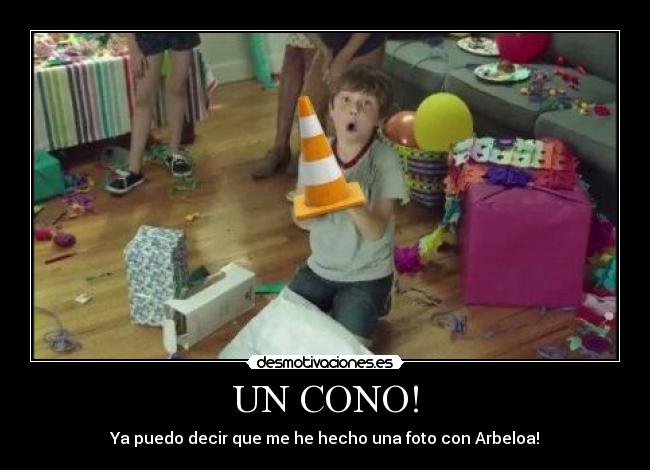 UN CONO! - Ya puedo decir que me he hecho una foto con Arbeloa!