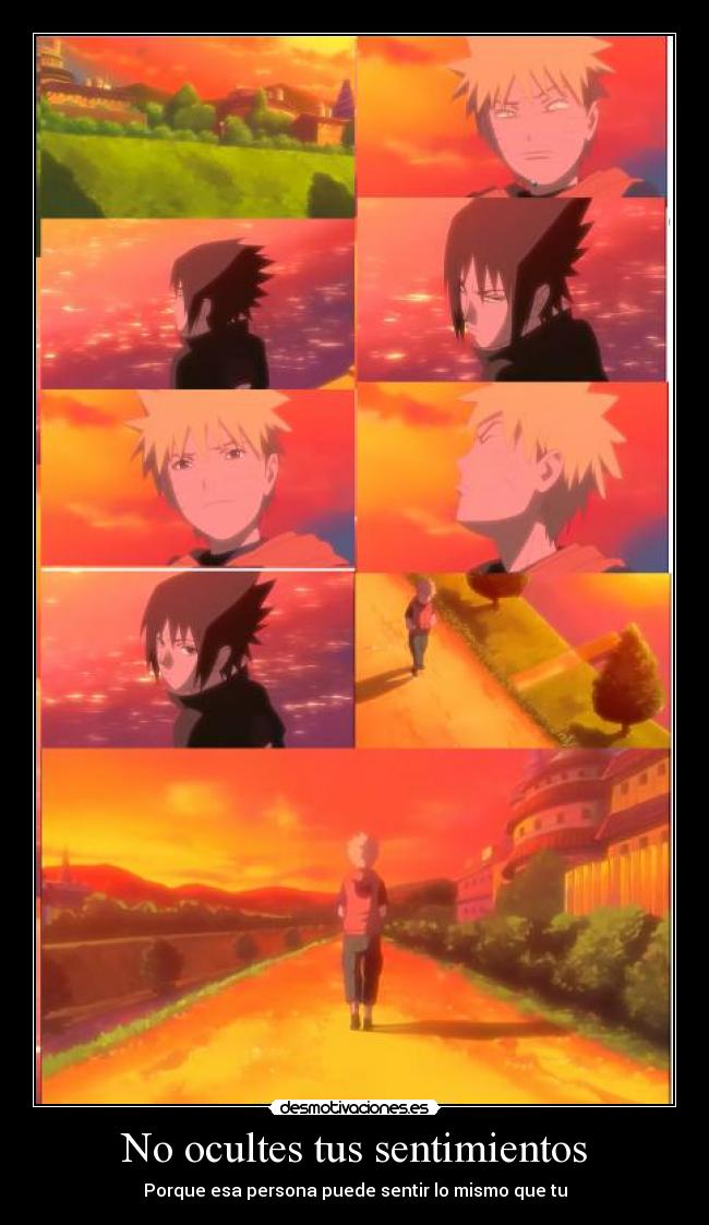 No ocultes tus sentimientos - 