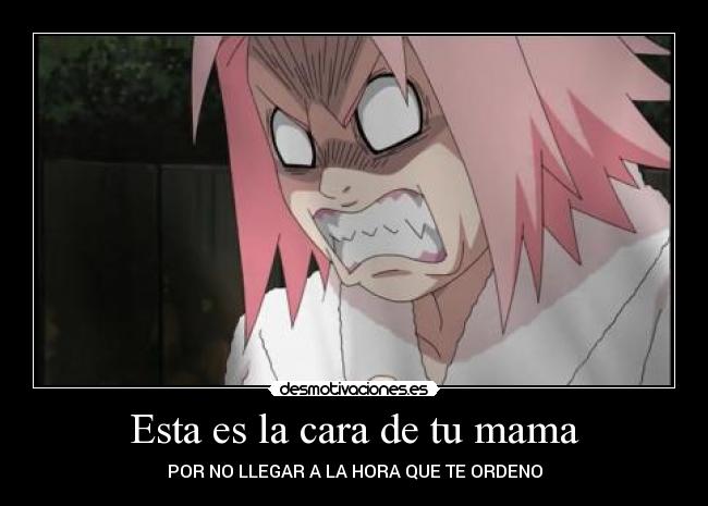 carteles anime desmotivaciones