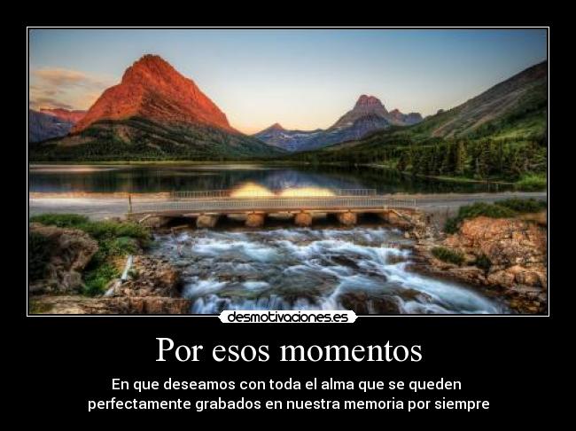 Por esos momentos - 