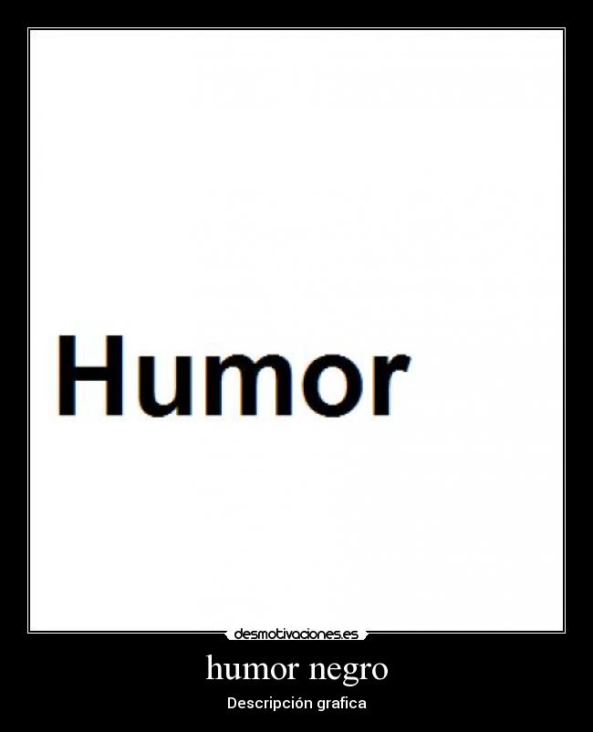 humor negro - 