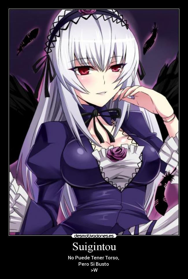 Suigintou - No Puede Tener Torso, 
Pero Si Busto 
>W