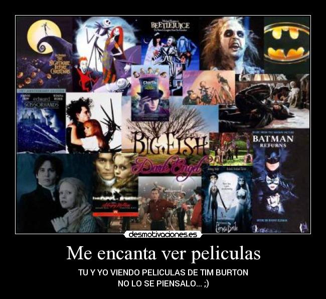 Me encanta ver peliculas - 