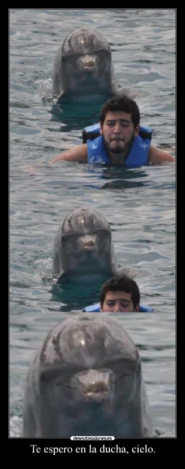 Te espero en la ducha, cielo. - 