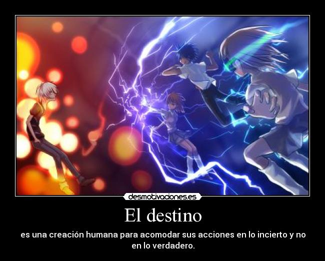 El destino -