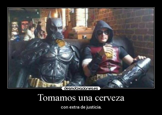 Tomamos una cerveza -