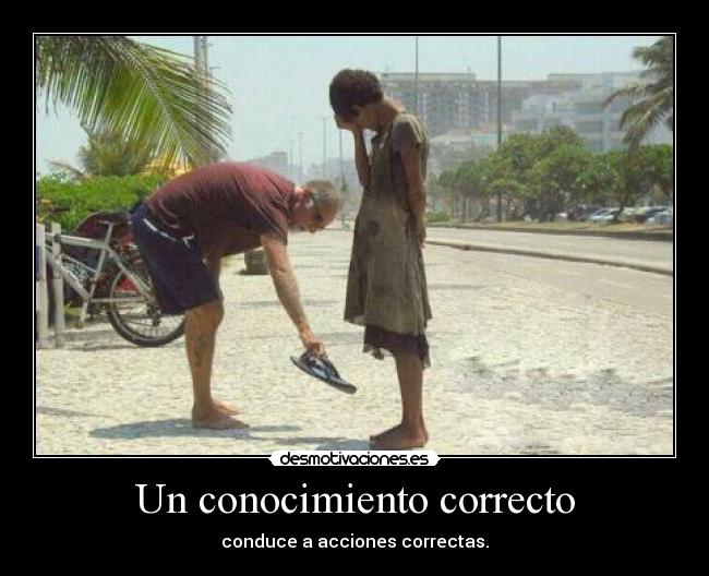 Un conocimiento correcto -