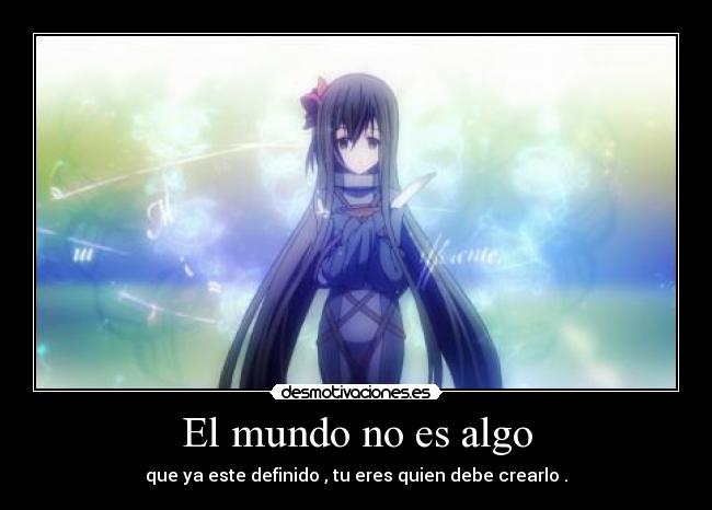 El mundo no es algo - 