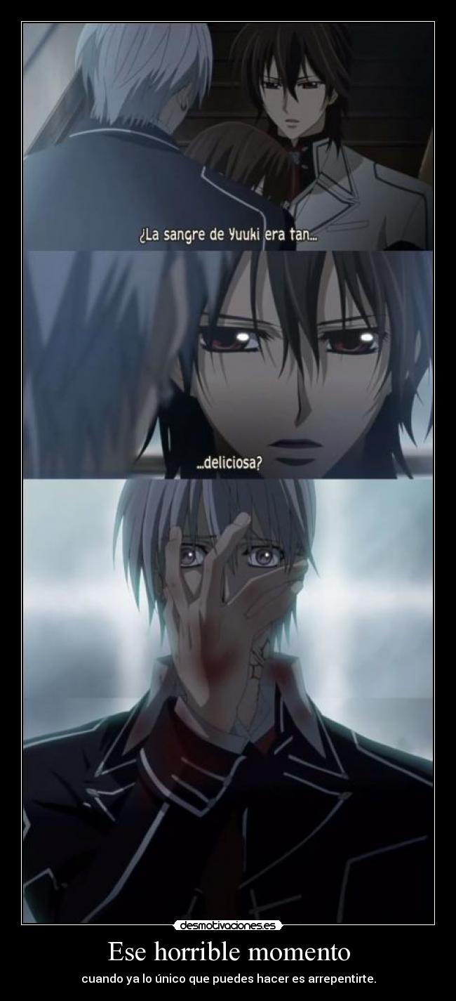 Ese horrible momento - 