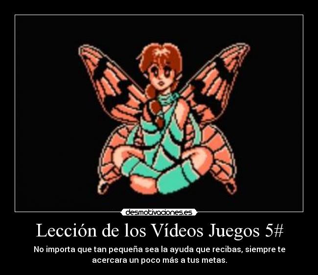 Lección de los Vídeos Juegos 5# - 