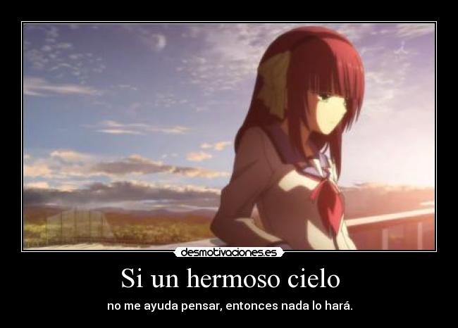 Si un hermoso cielo - 