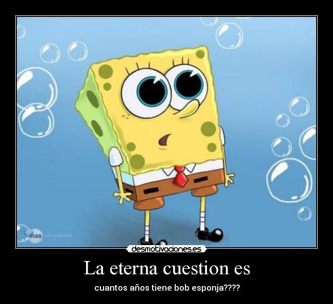 carteles bob esponja desmotivaciones