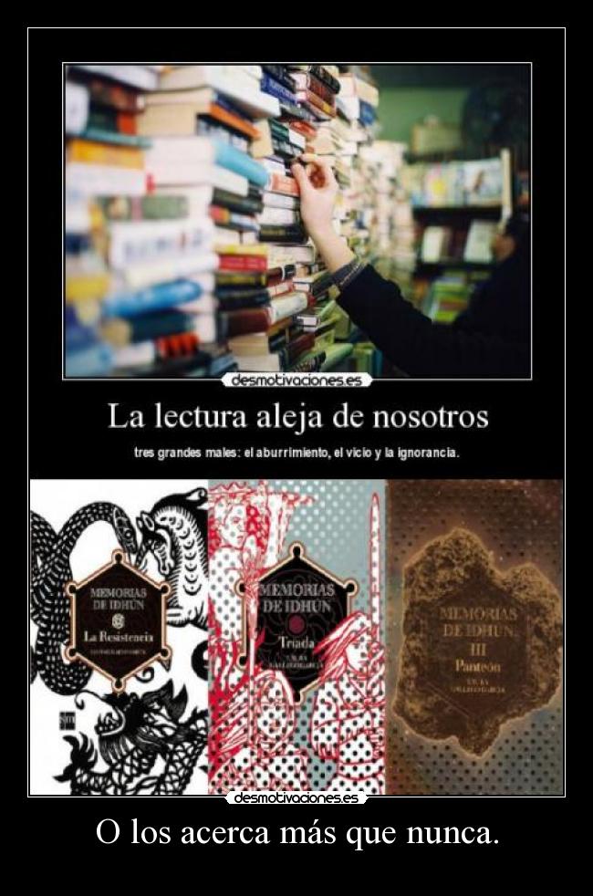 O los acerca más que nunca. -