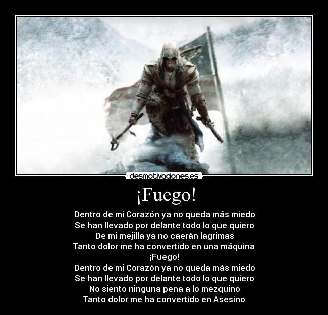 ¡Fuego! -