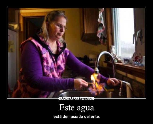 Este agua -