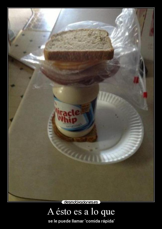 A ésto es a lo que -