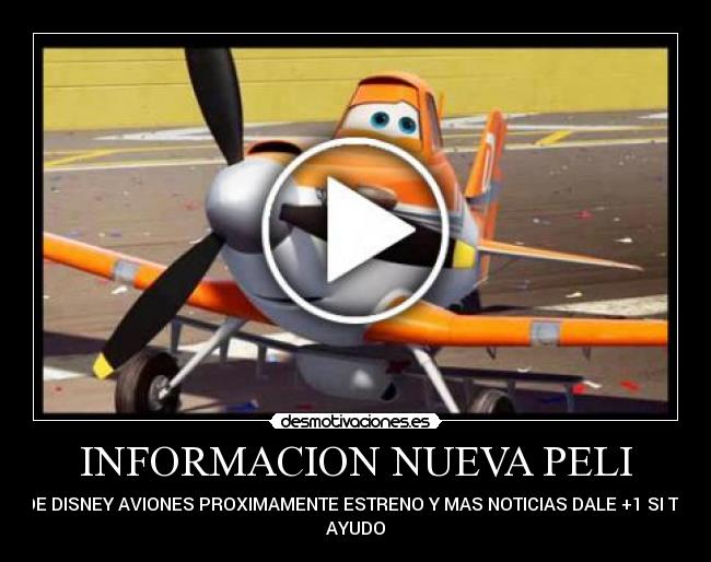 INFORMACION NUEVA PELI -