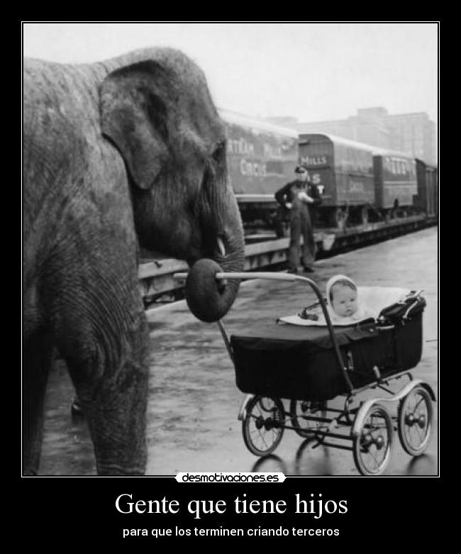 Gente que tiene hijos -