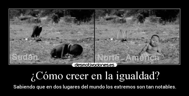 ¿Cómo creer en la igualdad? - 
