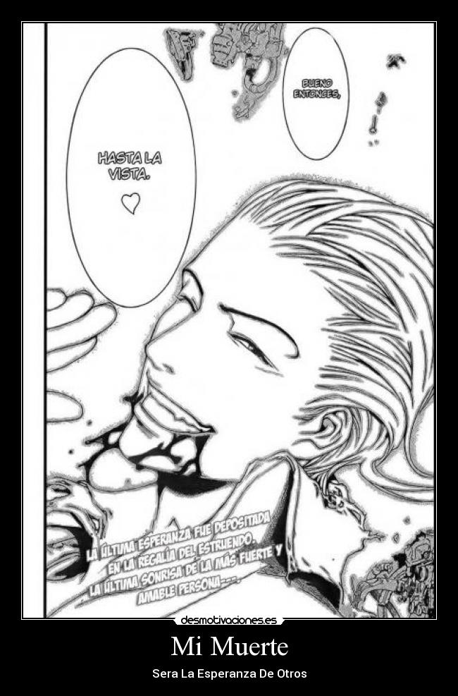 Mi Muerte - Sera La Esperanza De Otros