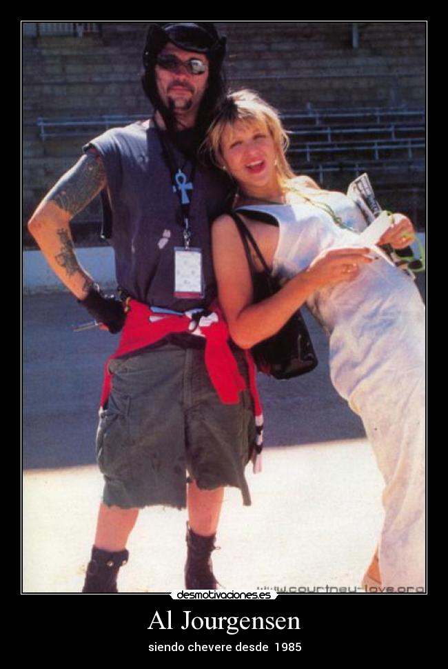 Al Jourgensen - siendo chevere desde  1985