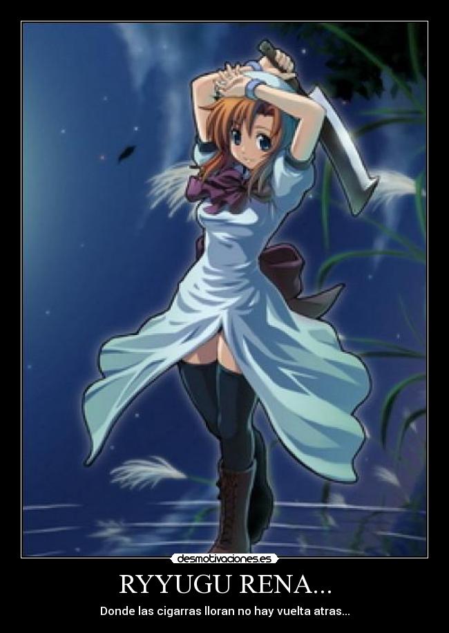 RYYUGU RENA... - Donde las cigarras lloran no hay vuelta atras...