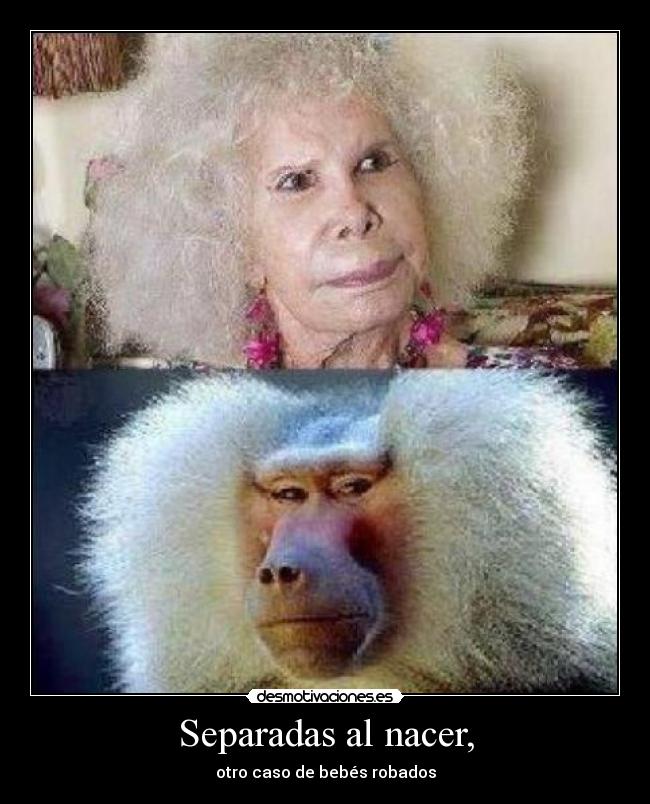 Separadas al nacer, - 