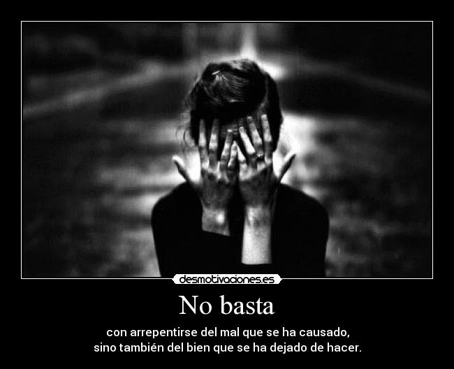 No basta - 