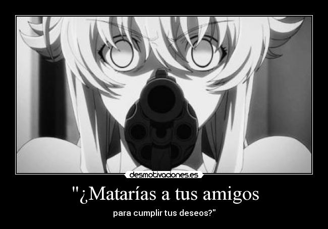 ¿Matarías a tus amigos - 