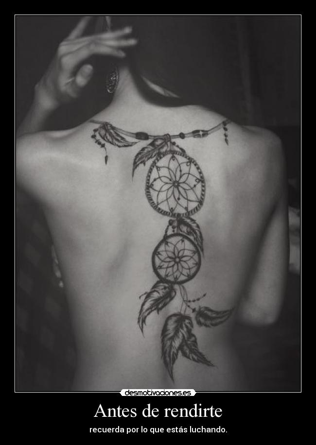 Antes de rendirte - recuerda por lo que estás luchando.
