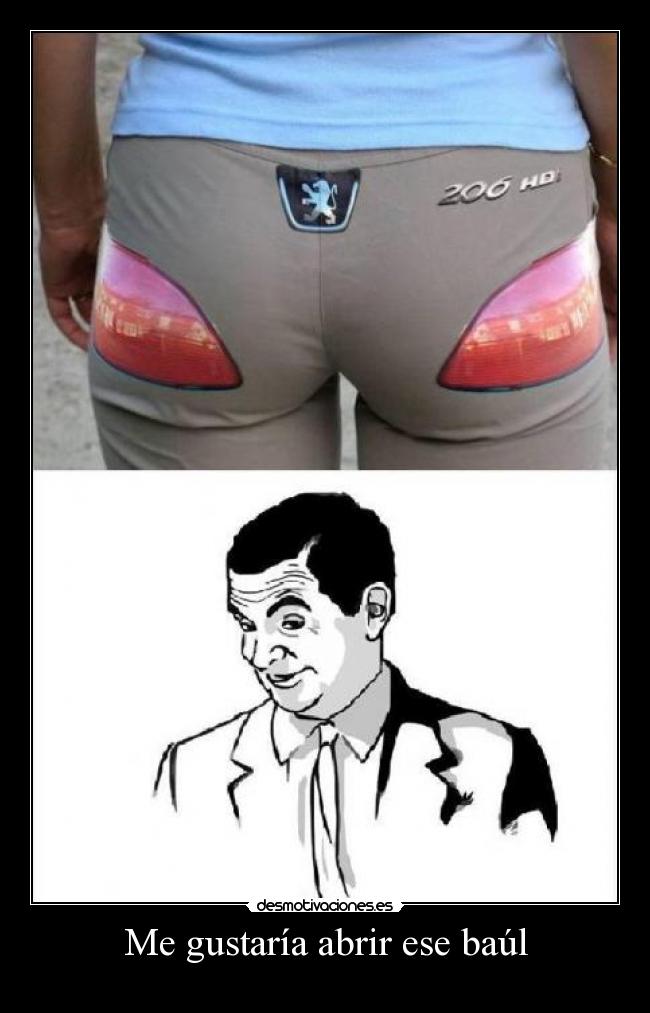 Me gustaría abrir ese baúl - 