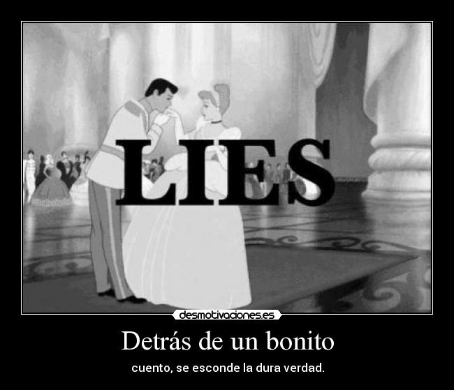 Detrás de un bonito -