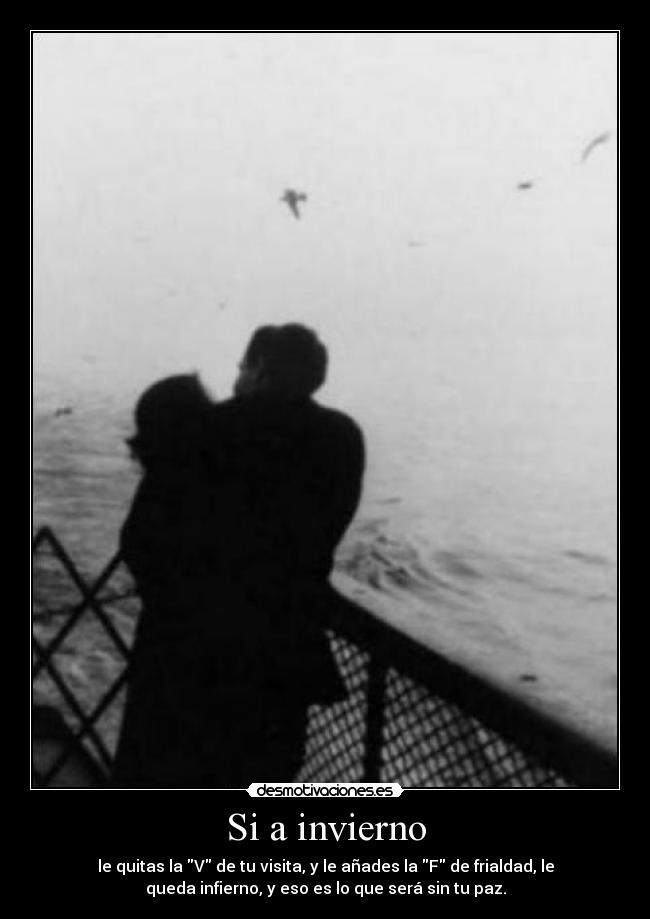 Si a invierno -
