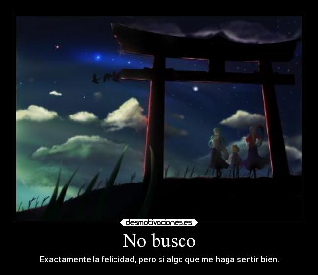 No busco - 