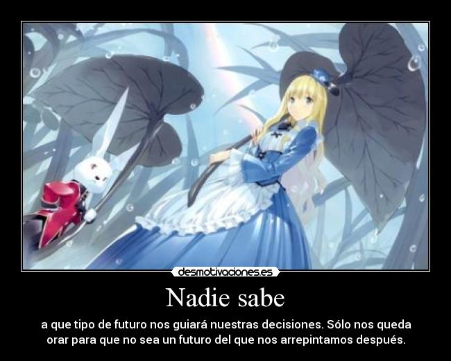 Nadie sabe -