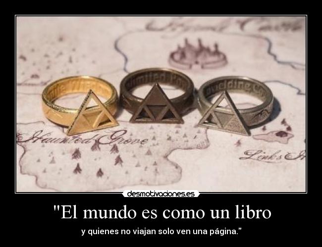 El mundo es como un libro - y quienes no viajan solo ven una página.