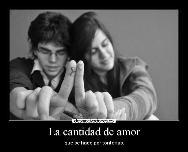 La cantidad de amor - 