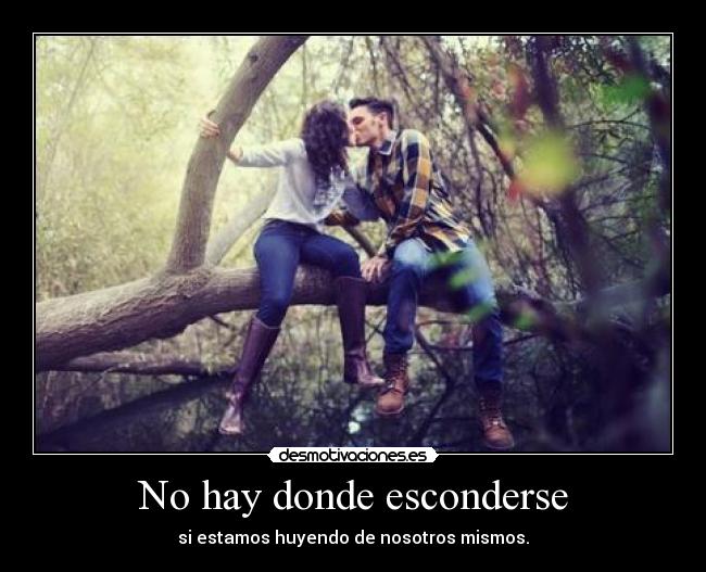 No hay donde esconderse - 