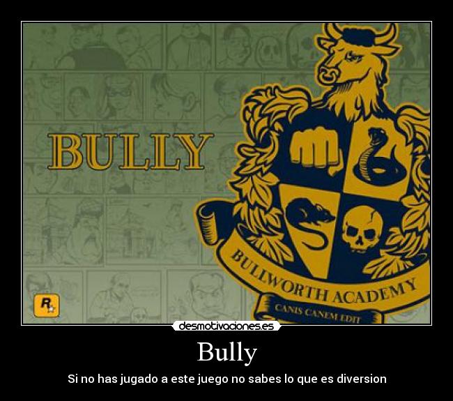 Bully - Si no has jugado a este juego no sabes lo que es diversion