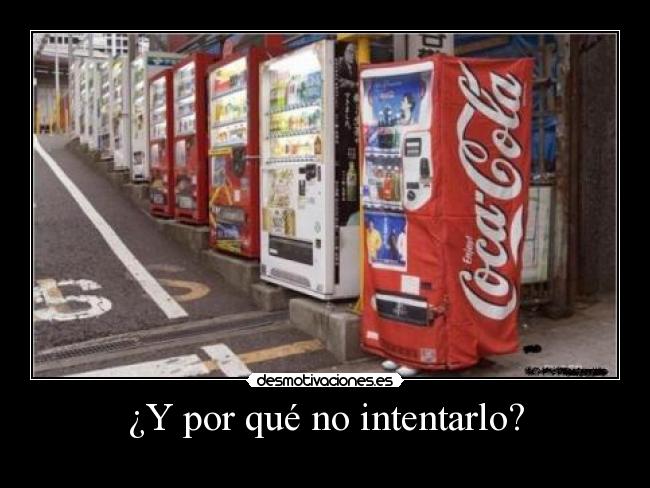 ¿Y por qué no intentarlo? -