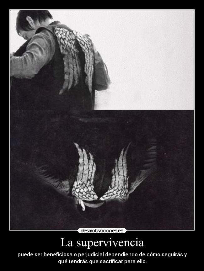 La supervivencia -
