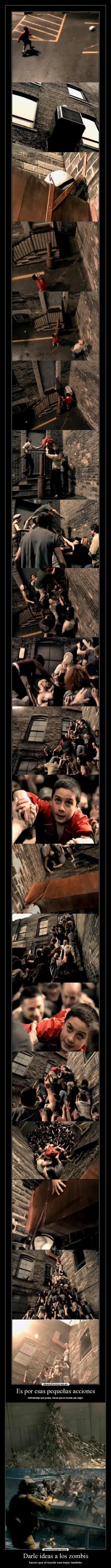 Darle ideas a los zombis - hacen que el mundo sea mejor también.